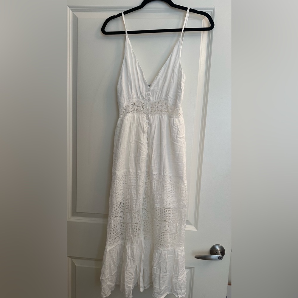 FortunateOne white sun dress